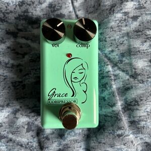 Grace compressor pedal. Red witch pedals